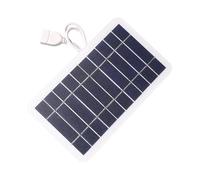 Solar USB Charger - 18x9x3cm Flexible Portable Power Bank with Solar Panel, Camera & Phone Charging Backup Power Supply | Outdoor Travel Camping Hiking Backpacking Home Use