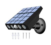 Solar Wall Light - Waterproof Garden Solar Lights, Simulation Camera Security Lamp | Bright Outdoor Illumination, Durable All-Weather Design, Easy Mounting LED Fixture For Yard Garage Fence Home