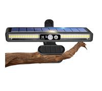 Solar Wall Lights - Outdoor Solar Lights For Fence, Weather-Resistant Bright Lamp + 120 Grade Adjustable Angle | Polymer High Grade For House Outside Yard Roof Door