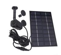 Solar Water Pump 1.8W DC Brushless for Fountain | per solar power, no electricity needed, sustainable garden solution, 1.8W efficient panel