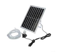 Solar Water Pump Kit 10W Panel 240L/H Flow(Without switch) | 10W polysilicon panel, 240L/H flow rate, off-grid operation, sunlight powered, efficient circulation