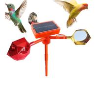 Solar Winds Bird Guards, Scarer Solar Energy Windmill, Wind Guard Windmills, Outdoor Spinner, Scare Birds for Balcony Garden Terrace Boats Parks Lawn Patio, 9.96x15.35 inches