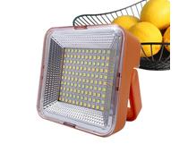 Solar Work Light, Rechargeable LED Flashlight, Portable Camping Light