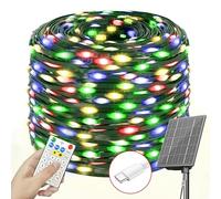 SOLARBABY Luci Natale Esterno Solare,66m 640 LED Catena Luminosa Esterno Solare Impermeabile con Telecomando,19 Modalità Luci Esterno EnergiaSolare Decorative per Giardino Patio Albero,Colorate