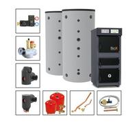 Solarbayer BioX 25 Gassificatore Legna Set 1B (2x800L Caldaia) Caldaia a [EEK: +]