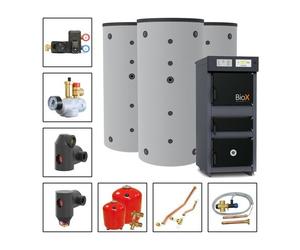 Solarbayer BioX 45 Gassificatore Legna Set 1A (3x1000L Caldaia) Caldaia a [EEK: +]