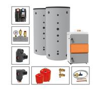 Solarbayer HVS 25 E Gassificatore Legna Set 3C (2x800L Caldaia) Caldaia a [EEK: +]