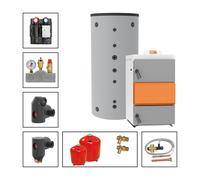 Solarbayer HVS 60 E Gassificatore Legna Set 2B (5000L Caldaia) Caldaia a [EEK: +]