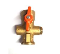 Solarbayer Pompa Valvola Sfera Senza di Non Ritorno Con Entleerungsöffnung 1 "