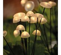 SolarCentre® Woodland - Funghi solari per esterni, 15 funghi (3 set da 5)