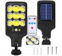 Solare ak. 63 lampada da strada a pannocchie a LED con movimento della stagione e crepuscolo + telecomando