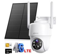 Solare Batteria Cellulare 4G LTE Telecamera di sicurezza Esterno Con scheda SIM