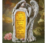 Solare Illuminato Piange Angelo " It Si È Rotto Nostro Cuori " Loved Ones Lost