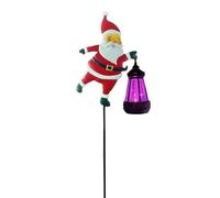 Solare per Natale | Lampada da terra su Decorazione Esterna | Da Giardino Solare su Pali per Natale - per Prato Giardino Paesaggio Portico