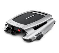 Solare Piscina Skimmer Robot con App e Doppia Ricarica, Grigio | In evidenza: pannello solare da 9 W, batteria da 5200 mAh, cestello da 3,8 litri, filtro da 450 µm e prevenzione degli