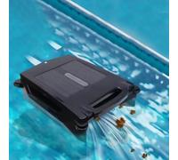 Solare Pool Skimmer Robot 2500mAh Batteria Doppia Ricarica 400μm Filtro