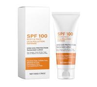 Solare Spf 100, Idratante Protezione Solare Spf 100 - Cremas Solares SPF100, Ampio Spettr O Per I Viaggi,Proteggi Solar 78 G, Protezione Solarse UVA/UVB Per Viso, Braccia, Cosce