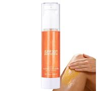 Solare SPF 30,Blocco solare makeup glow viso 50 ml - Olio Solare Viso e Corpo,per Donne Ragazze Viaggio Spiaggia Vacanza Estate