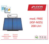 Sistema solare termico circolazione forzata PLEION SMART HR 1000 Litri Kit 6 Col