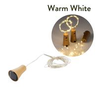 Solare Vino Bottiglia LED Stringa Fairy Luce Lampada Potenza 2m 20leds Filo Luci