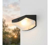 Solare Wandleuchte Sensore di Movimento B: 10,6 CM LED 3000 K IP44 Nero Parete