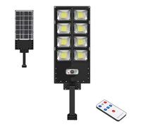 Solared LED Lights for Outdoor Use, Solar Powered Lighting, LED Lights with PVC Waterproof Design, Remote Control Landscape Fixture, Bright Pathway Yard Light, Motion Sensor Security and Fence.