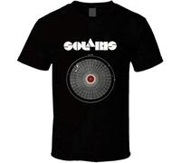 Solaris T Shirt Andre Tarkovsky Russian Science Fiction Movie Space Unisex 100% Cotton Short-Sleeve T-Shirts Black XL