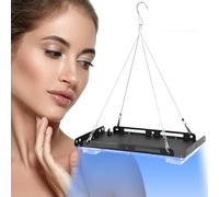 Solarium per la casa, 30 W, lampada abbronzante portatile con 90 LED, abbronzante viso con ganci sospesi per viso e corpo, luce abbronzante per viso e corpo, luce abbronzante facciale