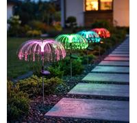 Solarleuchte Da Esterno Harms RGB LED IP44, RGB 4 Set, Picchetto Tericcio [EEK: Non valutato]