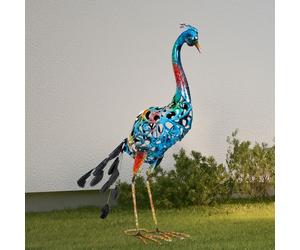 Solarleuchte Solarlampe Pavone LED Multicolore per Esterno IP44 61,5 cm