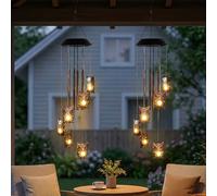 Solarleuchte Windspiel Lampada A Sospensione Statuette LED Set 2 Pezzi [EEK: Non valutato]