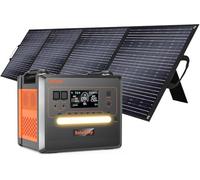 SOLARPLAY Centrale Elettrica Portatile 2500W,(4800W Potenza di Picco) Generatore Solare 2300Wh con Batteria LiFePO4,12 Porte, per Campeggio,Camper, RV, Viaggi, Emergenza Mancanza (2500W+200Wparts)