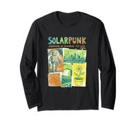 Solarpunk Giardinieri di Domani EST 2026 Eco Future Maglia a Manica