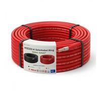 SOLARTRONICS Cavo solare 4 mm², 100 m, rosso, cavo di prolunga solare, H1Z2Z2-K PV per impianto solare, prodotto in UE