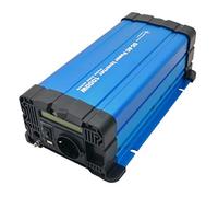 Solartronics FS1000D Convertitore di Tensione 24V 230V 1000 Watt Con Schermo - Onda Sinusoidale Pura 24V Su per Ruolotte & Roulotte - 2000W Spitzenleistung - Silvestro & Connessione USB