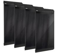 SOLARTRONICS Modulo solare 4 x 120 W - Spoiler preassemblato per un montaggio comodo e sicuro, ideale per camper, barche, campeggio, giardino e fuoristrada