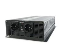 Solartronics NM5000 Convertitore di Tensione 24V 230V Modificato Sinusoidale 5000W - 10000W Spitzenleistung - 24V Su Trasformatore Corrente Con Schuko-& Connessione USB Solar