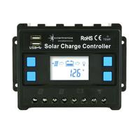Solartronics PM-Series Solarladeregler 50A 12/24V Blu LCD PWM USB