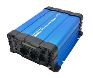 Solartronics Scambiatore di Tensione FS1500D 24V 1500/3000 Watt Puro Sinus Blu con Schermo FS Serie Invertitore Invertitore