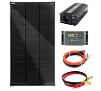 Solartronics Set Completo 1x120 Watt Modulo Solare 1080x580, NM 600 Watt Variatore 10A Regolatore di Carica Fotovoltaico Off-Grid