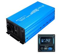 Solartronics TS1000 Scambiatore di Tensione 24V 230V 1000/2000 Watt Puro Sinus Blu Solare Invertitore 24V Su 220V Invertitore Umrichter con Telecomando