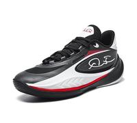Solastride Le Scarpe da Basket da Uomo Sono Traspiranti, Antiscivolo, Resistenti all'Usura, ammortizzanti e rimbalzanti, Adatte for l'allenamento Sportivo all'aperto.(Black,40 EU)