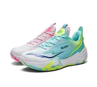 Solastride Le Scarpe da Basket Unisex Sono Traspiranti, Antiscivolo, Resistenti all'Usura, ammortizzanti e rimbalzanti, Scarpe Sportive for Ragazzi.(Two Color,38 EU)