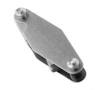 Solaughguy 30° per calibro filettatura Acme con 14 per misurazione metrica passo vite 2P-20P, strumento di misura filettatura T in acciaio inox per ispezione CNC lavorazione dei metalli