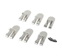 Solaughguy 6 clip per cintura con vite per cartongesso DCF620 DCF620B DCF622, gancio per cintura in acciaio parte di ricambio N435687, accessorio per trapano avvitatore
