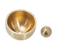 Solaughguy Accessorio giapponese per campanello a vento - Campanello di ricambio in rame per uso vintage, frigorifero o da appendere alla parete; 32 mm/37 mm/41 mm in ottone dorato (37 mm)