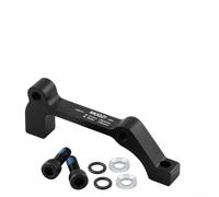 Solaughguy Adattatore di montaggio per pinza freno a disco per forcella anteriore e telaio posteriore con compatibilità pilastro A/B per rotori da 160/180/203 mm, alluminio ad alta resistenza (stile 4