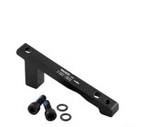 Solaughguy Adattatore di montaggio per pinza freno a disco per forcella anteriore e telaio posteriore con compatibilità pilastro A/B per rotori da 160/180/203 mm, alluminio ad alta resistenza (stile 6