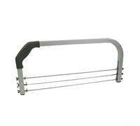 Solaughguy Affettatrice per torte regolabile in altezza con 3 fili di taglio, strumento perfetto per torte a strati e decorazioni, livellatore in acciaio inox per decorare e tagliare
