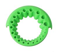 Solaughguy Affilatrice per punte da trapano per punte da 2-13 mm, con adattatore per smerigliatrice angolare per lama da 125 mm, attacco per trapano elettrico e fibbia fissa (verde)